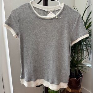 NWT double layer t shirt